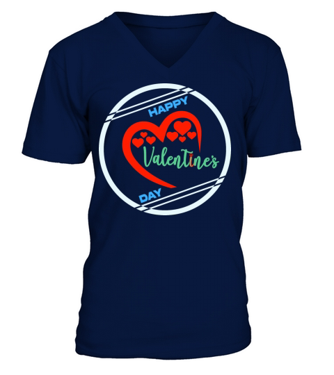 Valentines Day 14th February new design V-Neck T-shirt