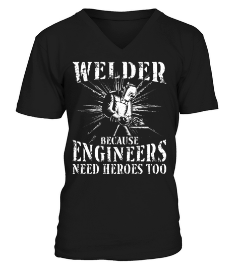 Welder Welding Vintage Welder V-Neck T-shirt