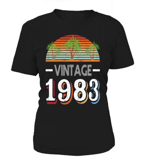 40th birthday born in 1983 vintage 1983 Women's T-Shirt