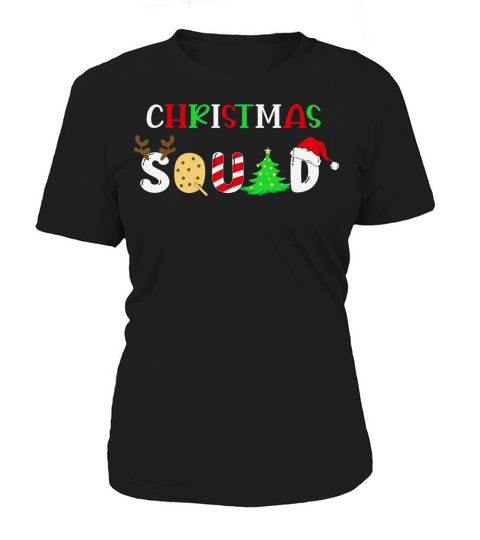 Christmas Squad Xmas lettering Women's T-Shirt