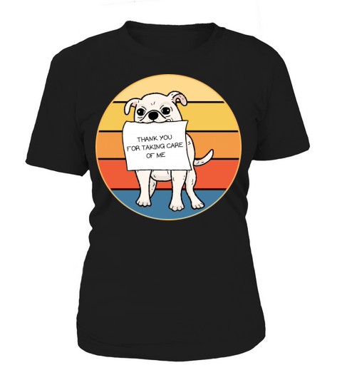 Cute Chihuahua Dog Breed Vintage Retro Sunset Women's T-Shirt