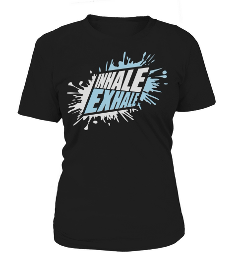 inhale exhale yoga quote Women's T-Shirt