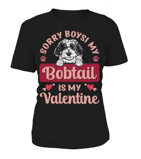 Sorry Boys My Bobtail Is My Valentine Women's T-Shirt