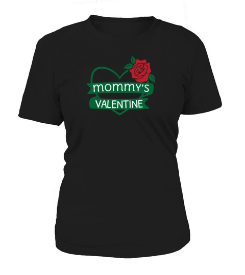 Valentimes Day Mommys Valentine Valentines Day Women's T-Shirt