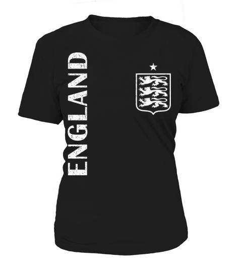 Vintage England Lions Football Crest Women's T-Shirt