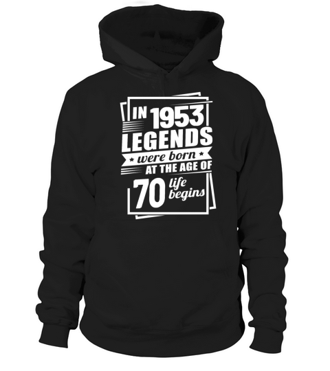 70th Birthday Gift Ideas Vintage 1953 Sayings Hoodie Unisex