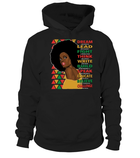 African American Women Black History Hoodie Unisex