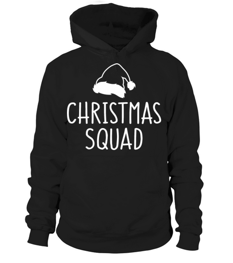 Christmas Squad Funny Family Matching Hoodie Unisex