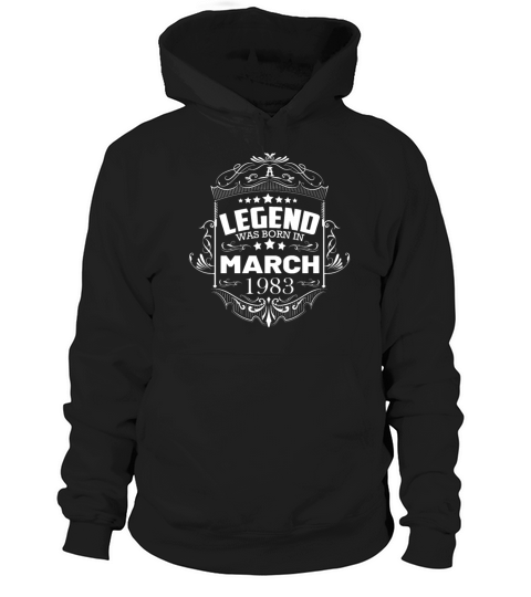 March 1983 vintage birthday Hoodie Unisex