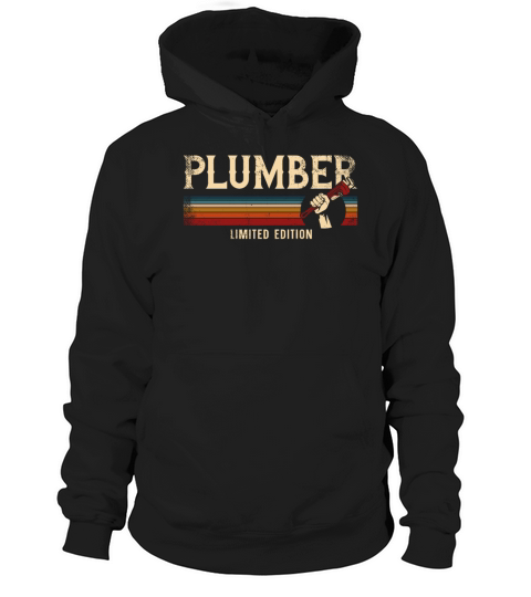 Plumbing Plumber Vintage Retro Hoodie Unisex