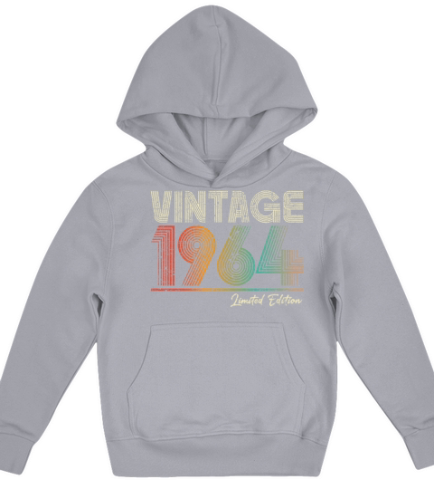59 Years Old Vintage 1964 59th Birthday Gifts Kids Hoodie