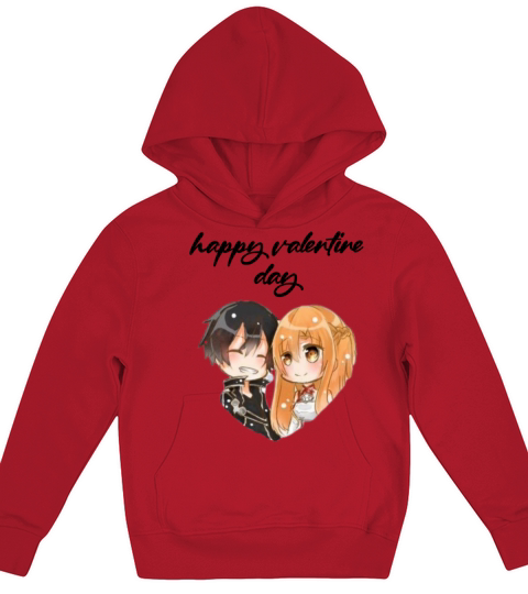 Anime designs for valentine109 Kids Hoodie