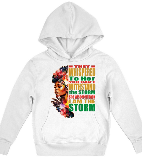 I Am Black History Month and Juneteenth Kids Hoodie