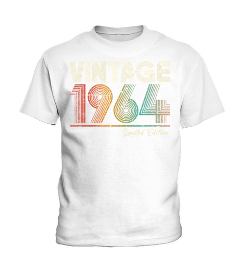 59 Years Old Vintage 1964 59th Birthday Gifts Kids T-Shirt