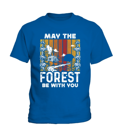 Bushcraft - May The Forest Be With You Kids T-Shirt