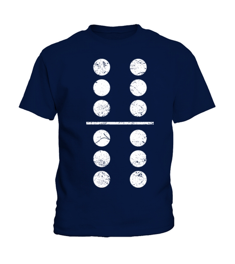 Domino Game TShirt Tile Pieces Trendy Group Kids T-Shirt