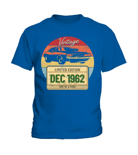 Vintage December 1962 limited edition Kids T-Shirt