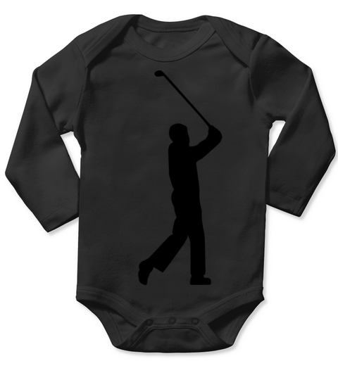 golf golfer golfen spielen player ball sports6 Long Sleeve Baby One-Piece