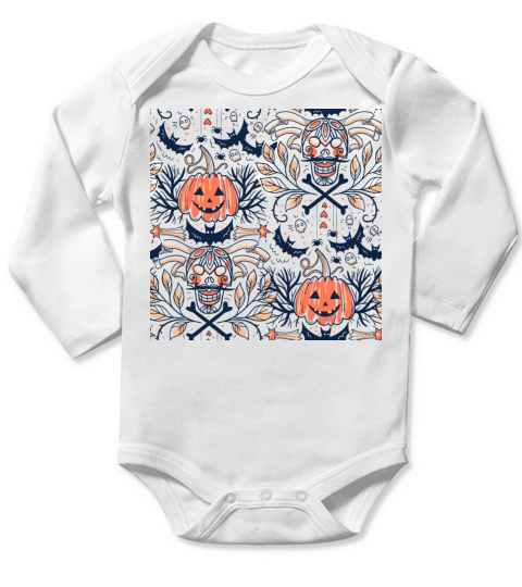 Halloween classic Long Sleeve Baby One-Piece