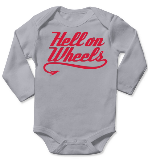 Hell on Wheels 1c Long Sleeve Baby One-Piece