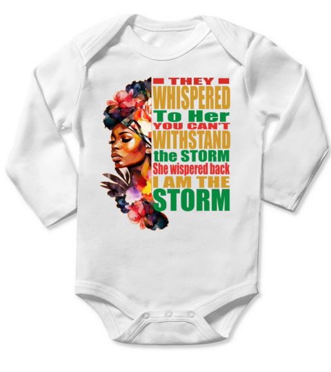 I Am Black History Month and Juneteenth Long Sleeve Baby One-Piece