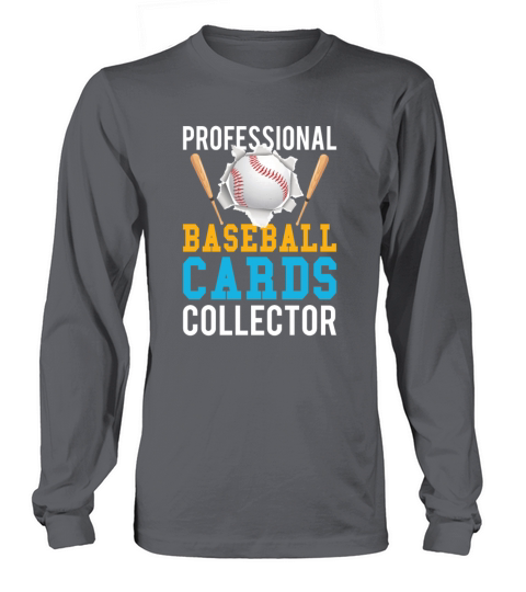 Baseball Cards Baseball Player Baseball Fan Gift Long sleeved Unisex