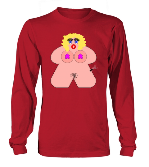 Blow Up Doll Meeple Long sleeved Unisex