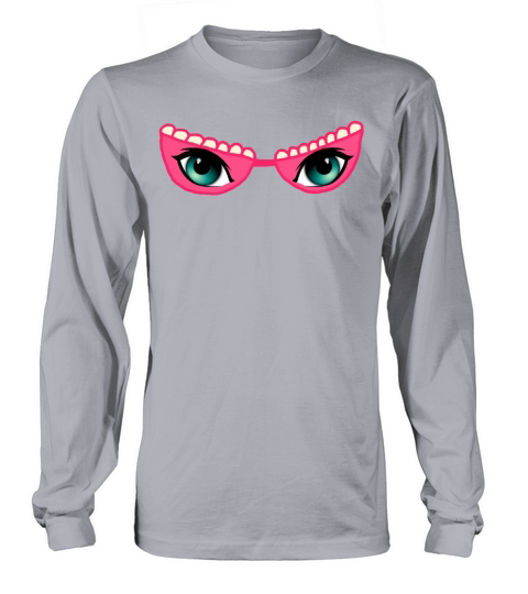 Bra with blue Eyes pink and pearl lace Long sleeved Unisex