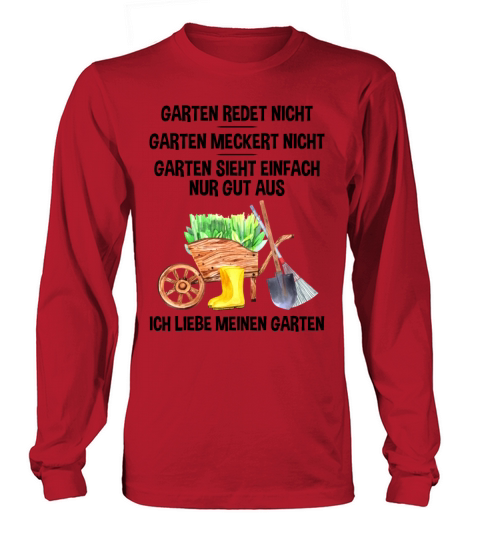 Garden Funny Quote Hobby Gardener Gift Idea Long sleeved Unisex