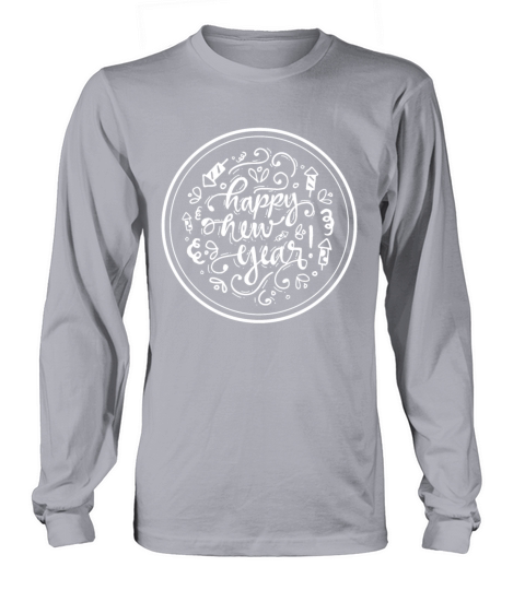 Happy New Year New Years Eve Long sleeved Unisex