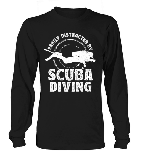 Scuba Diving Gift Underwater Lover Scuba Diver Long sleeved Unisex