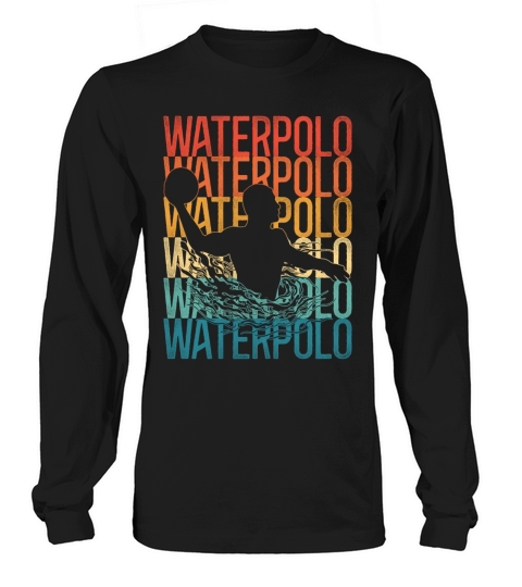 Water Polo Retro Vintage Water Long sleeved Unisex