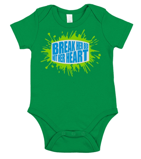 break her bed quote Short Sleeve Baby One-Piece