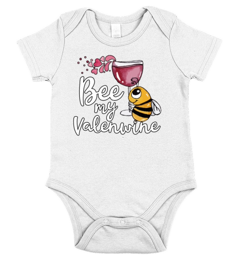 Funny Valentines Day Pun for Wine Lovers Short Sleeve Baby One-Piece
