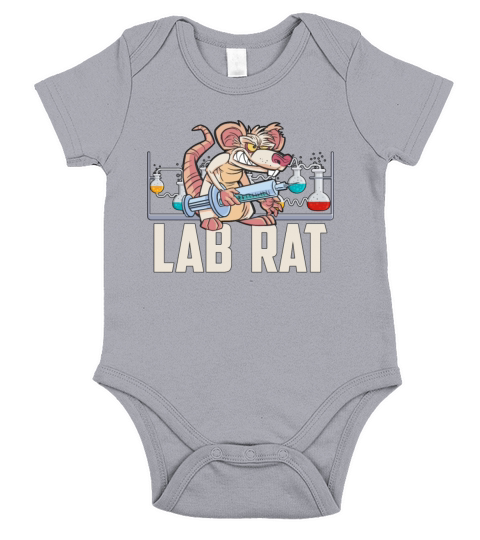 Lab Technician Lab Rat Science Clinical Laboratory Short Sleeve Baby One-Piece
