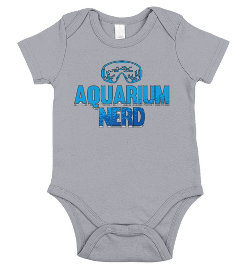 Marine Biology Aquarium Nerd Underwater Science Short Sleeve Baby One-Piece
