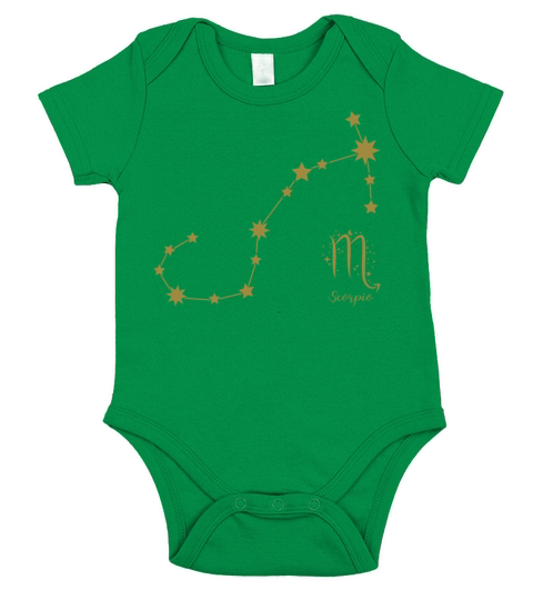 Scorpio Scorpio Star Sign Birthday495 Short Sleeve Baby One-Piece