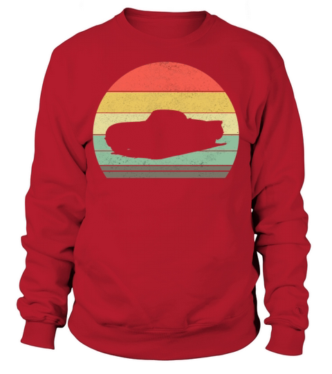 Retro Sportscar Car Vintage Sunset Musclecar Gift Sweatshirt Unisex