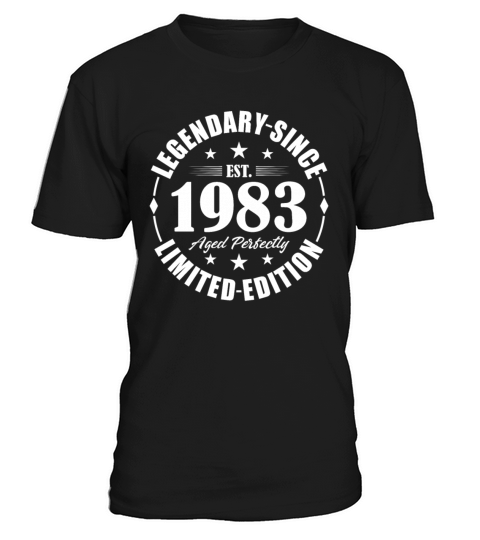 40th birthday vintage 1983 legendary since 1983 T-Shirt Unisex