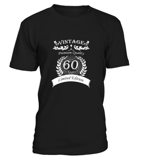 60th birthday vintage T-Shirt Unisex