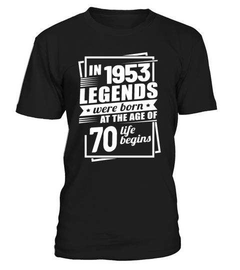 70th Birthday Gift Ideas Vintage 1953 Sayings T-Shirt Unisex
