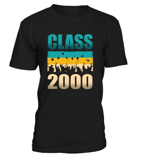 Class 2000 Decade 2000s Era Millenium Vintage T-Shirt Unisex