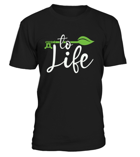 Ketogenic Diet Key To Life Healthy Food Keto Lover T-Shirt Unisex