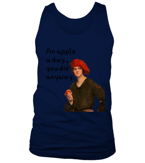 An apple a day keeps the doctor away Tank Top Unisex