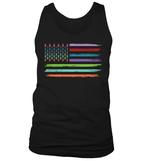 Cancer Sucks In Every Color Tank Top Unisex