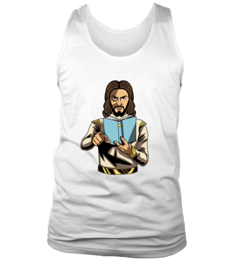 Christian Christianity Humor Alien Jesus Tank Top Unisex