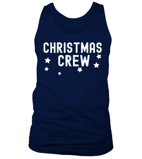 Christmas Crew Funny Merry Matching Pajama Outfit Tank Top Unisex