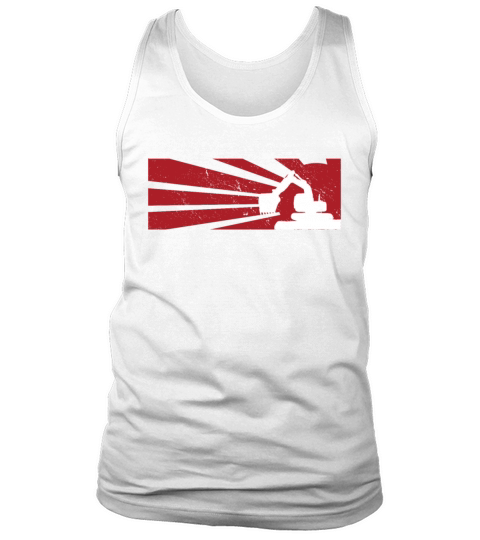 construction worker excavator operator vintage Tank Top Unisex