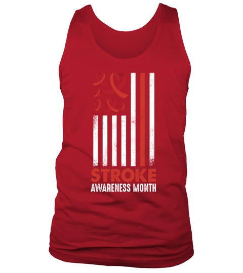 May Wear Red Stroke Awareness Month Tank Top Unisex