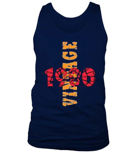 Retro Birthday Year Vintage 1980 Tank Top Unisex